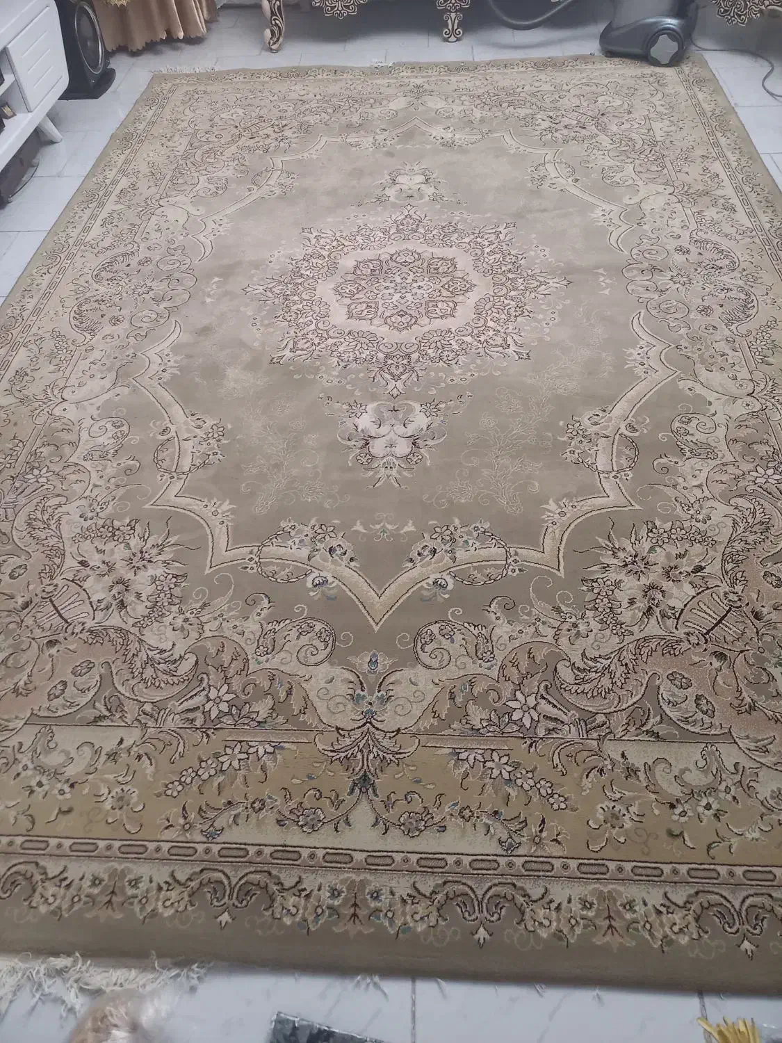 فرش ۹متری زمرد مشهد|فرش|سهند, |دیوار