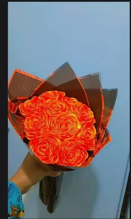 دست گل روبانی|گل مصنوعی|شوش, |دیوار