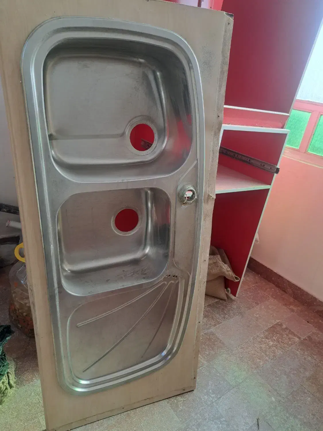 دو میز رستوران - آبچکان کمد دار - سینک دو لگنه|کافی‌شاپ و رستوران|آذرشهر, |دیوار