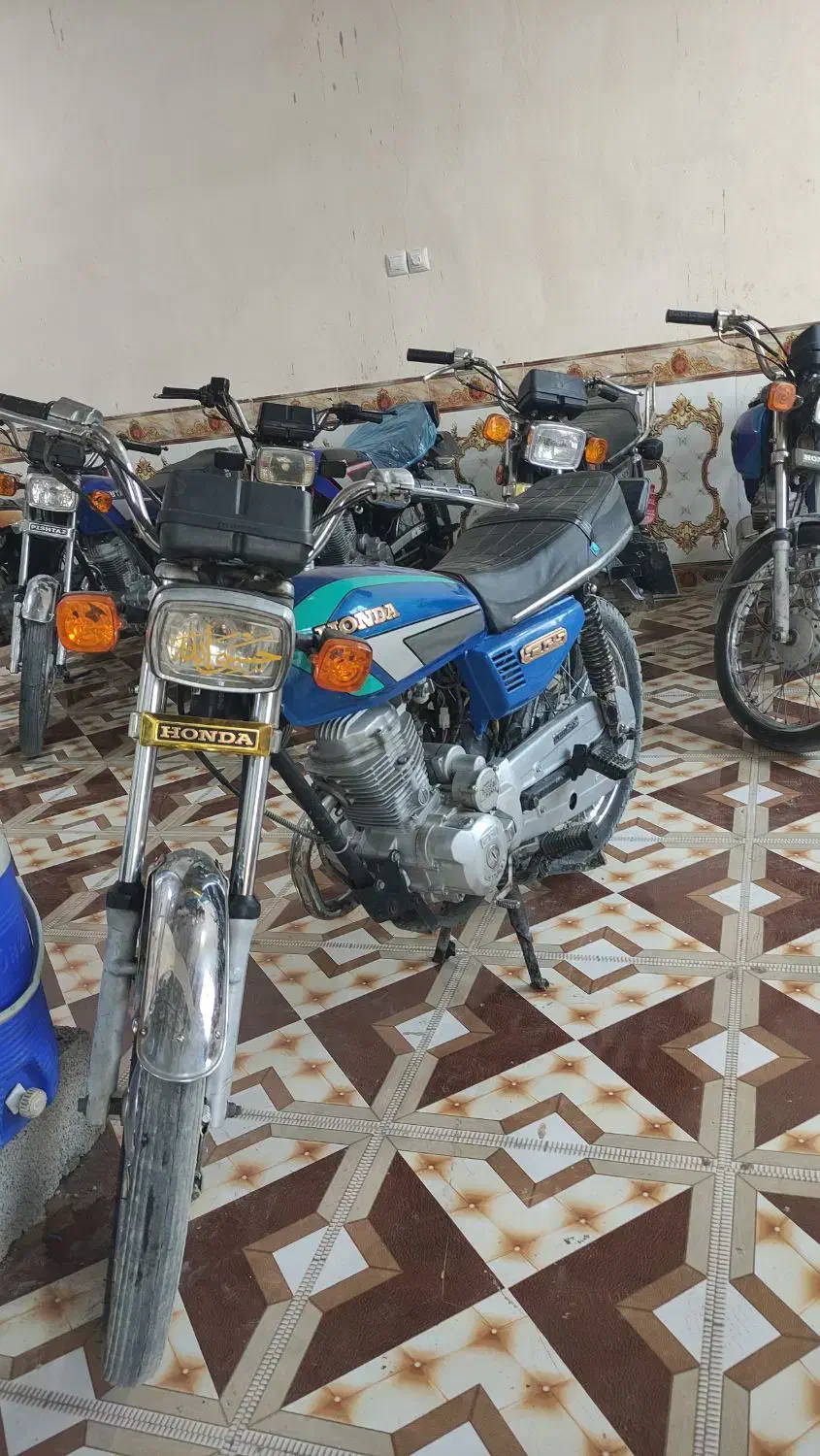 حسان 125مدل88مدارک کامل بجز کارت سوخت ندارد|موتورسیکلت|چابهار, |دیوار