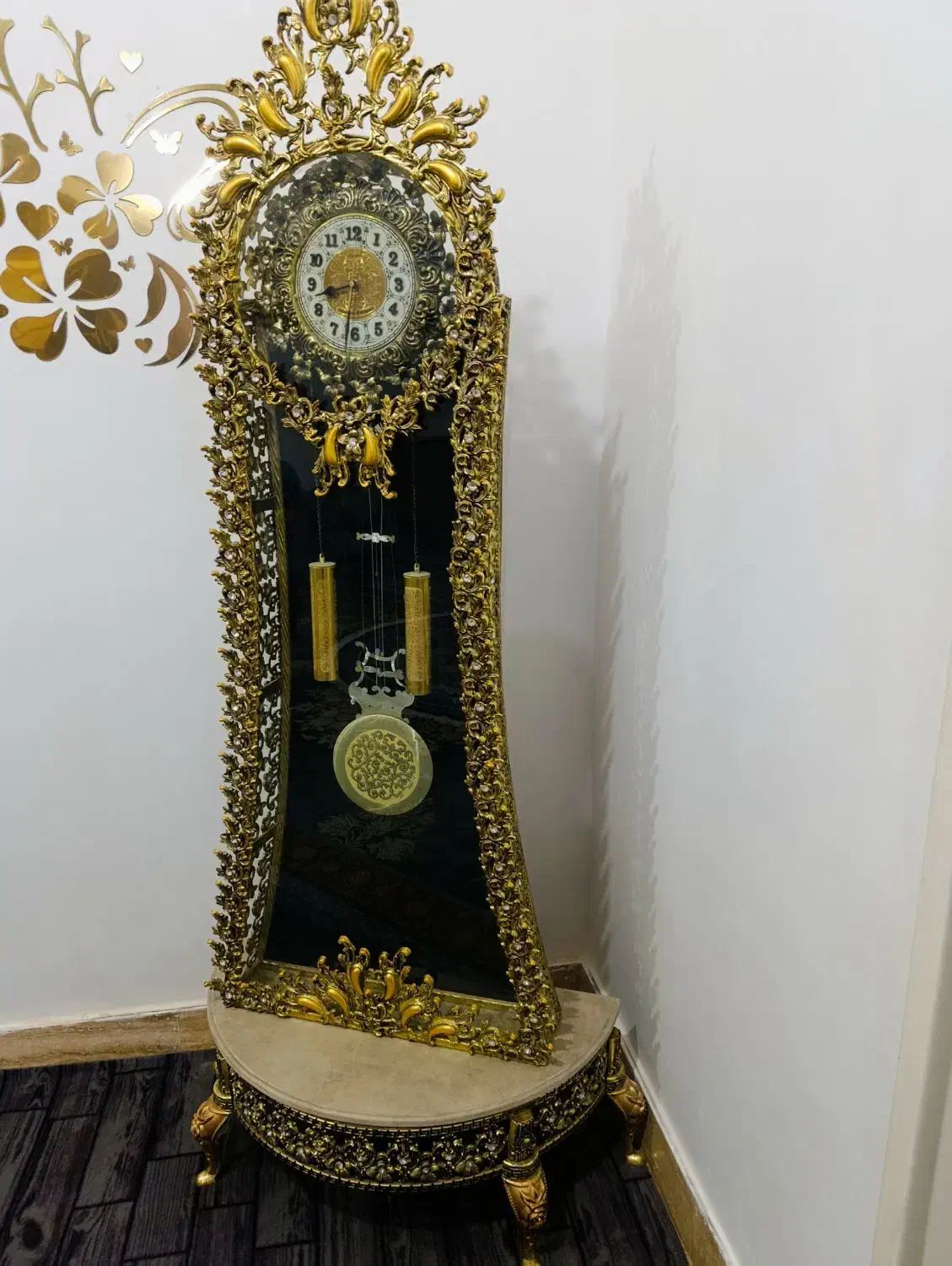 ساعت برنزی|ساعت دیواری و تزئینی|زابل, |دیوار