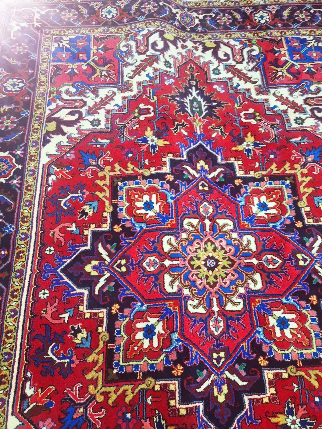 4 عدد فرش 9 متری هریس|فرش|خواجه, |دیوار