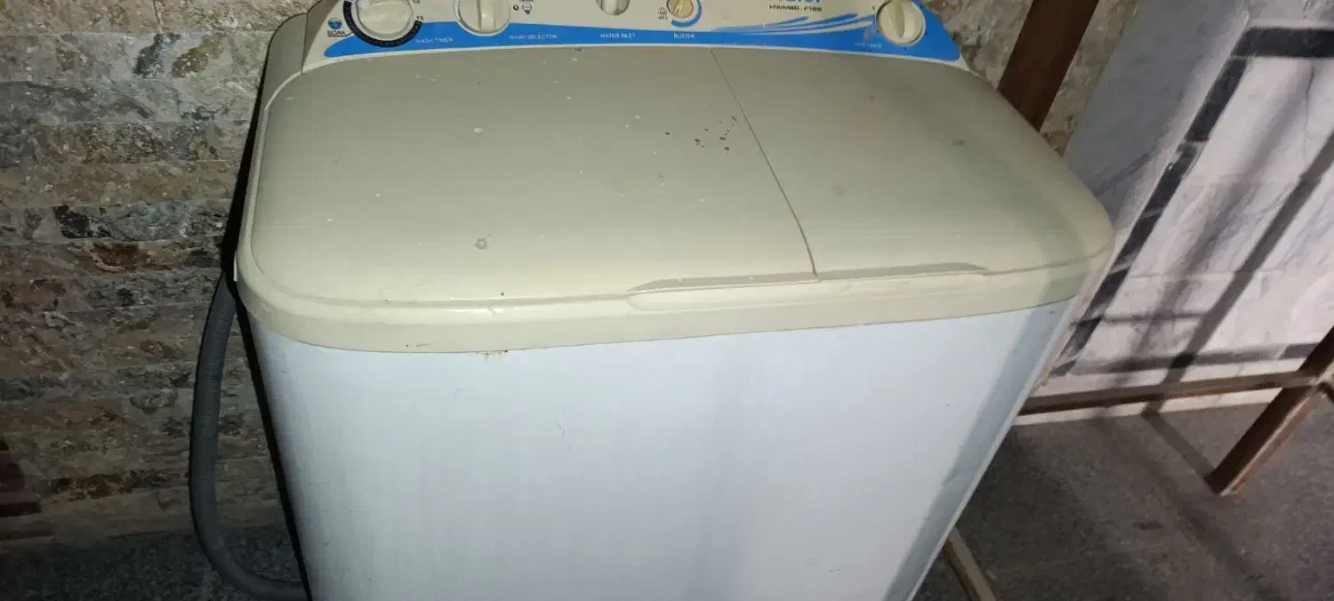 ، ماشین لباسشویی دوقلو ، پمپ و دینام، میز تلویزیون|ماشین لباسشویی و خشک‌کن لباس|سراوان, |دیوار