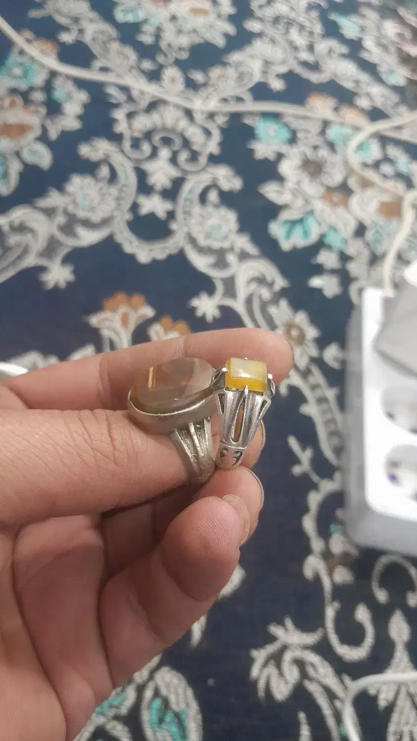 چند عدد انگشتر نقره درجه یک|بدلیجات|شوش, |دیوار