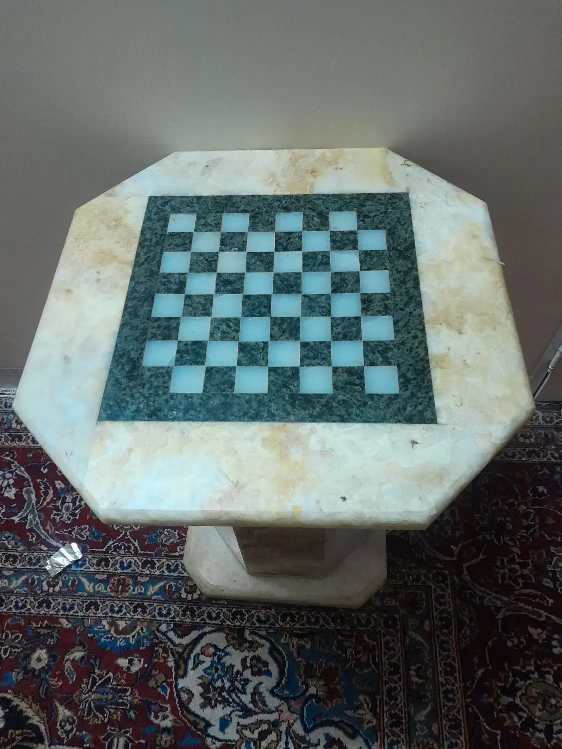 میز شطرنج سنگی|مبلمان خانگی و میز عسلی|قم, سالاریه|دیوار