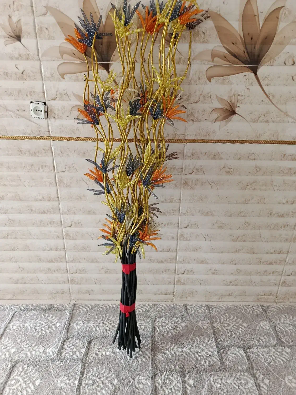 گل مصنوعی|گل مصنوعی|سرپل ذهاب, |دیوار