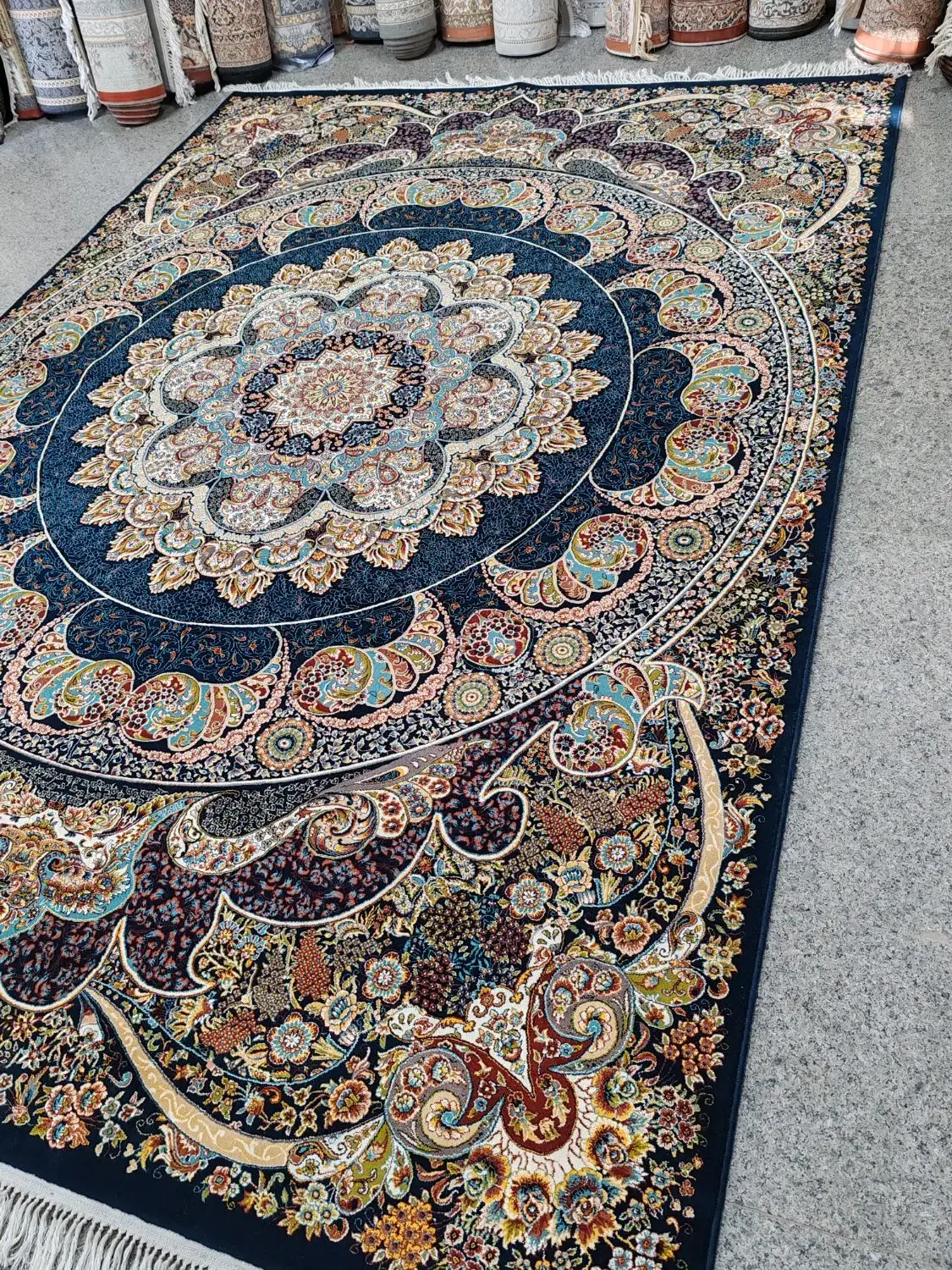 2تخته فرش تهران 9متری شاهان راش700 اصلی|فرش|قم, نیروگاه|دیوار