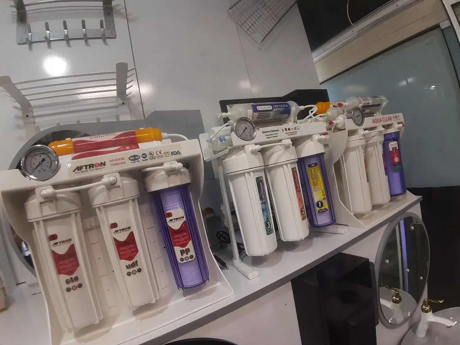 شیر دومنظوره تصفیه آب هود گاز رومیزی سینک zino901|مصالح و تجهیزات ساختمان|مشهد, پنجتن|دیوار