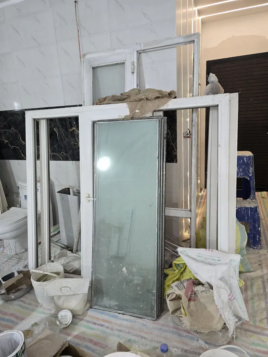 پنجره دوجداره pvc درحدنو|مصالح و تجهیزات ساختمان|فردیس, منظریه|دیوار