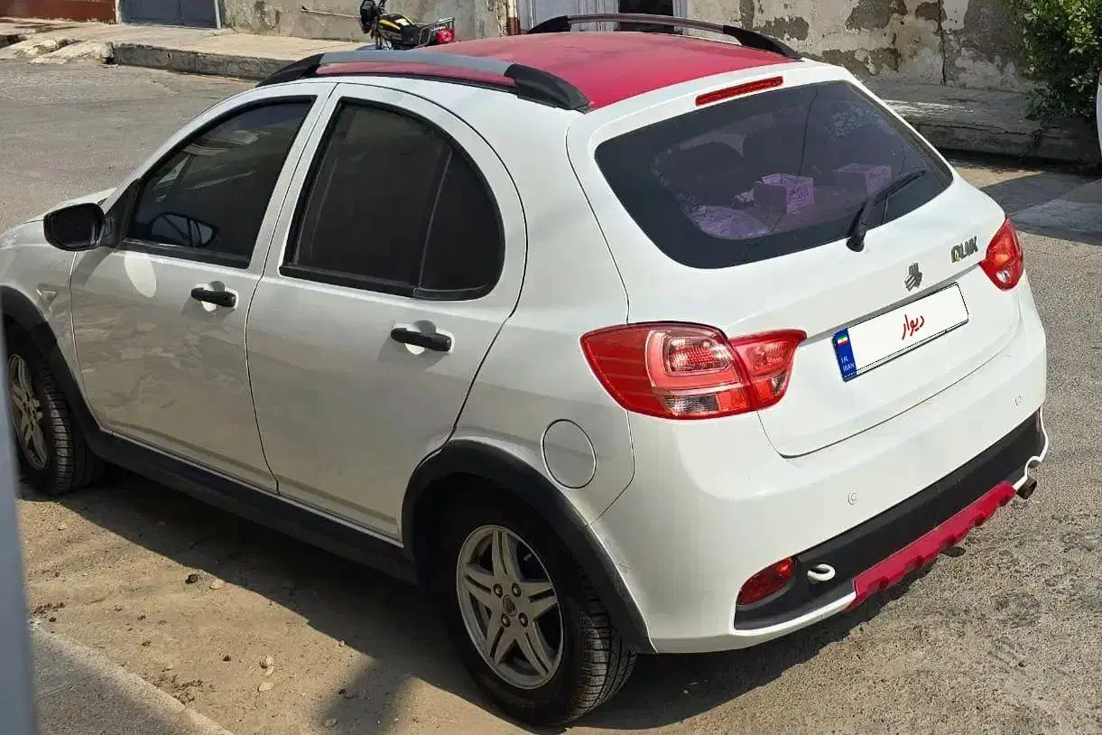 کوییک قرمز وسفید مدل 1400|خودرو سواری و وانت|بندرعباس, |دیوار