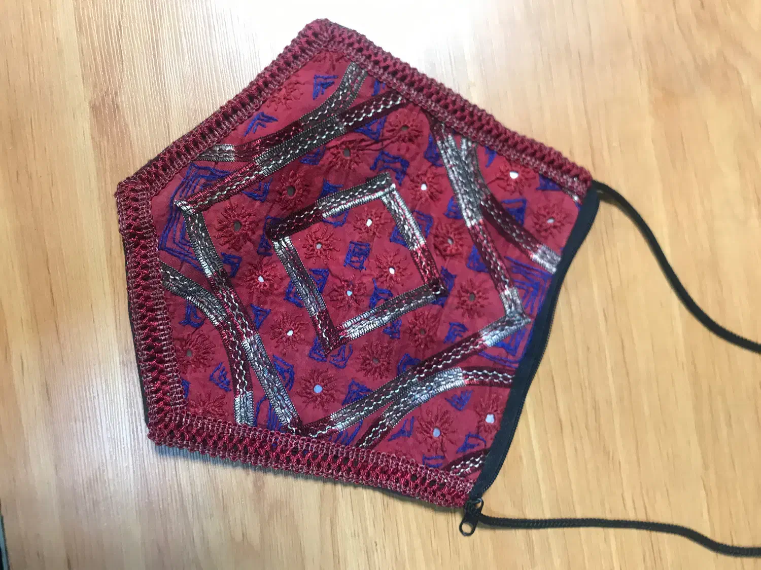 کیف صنایع دستی ایینه دوزی|کیف، کفش، کمربند|شیراز, زند|دیوار