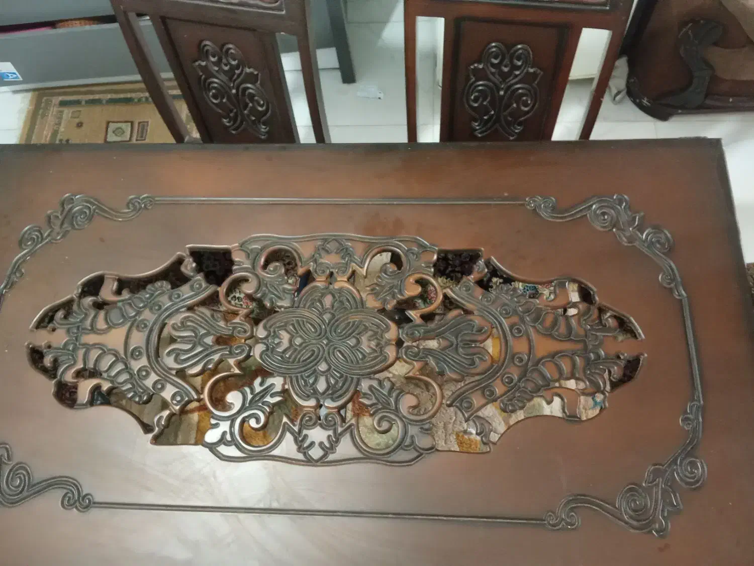 میز ناهار خوری 6 نفره س|میز و صندلی غذاخوری|کرمان, |دیوار