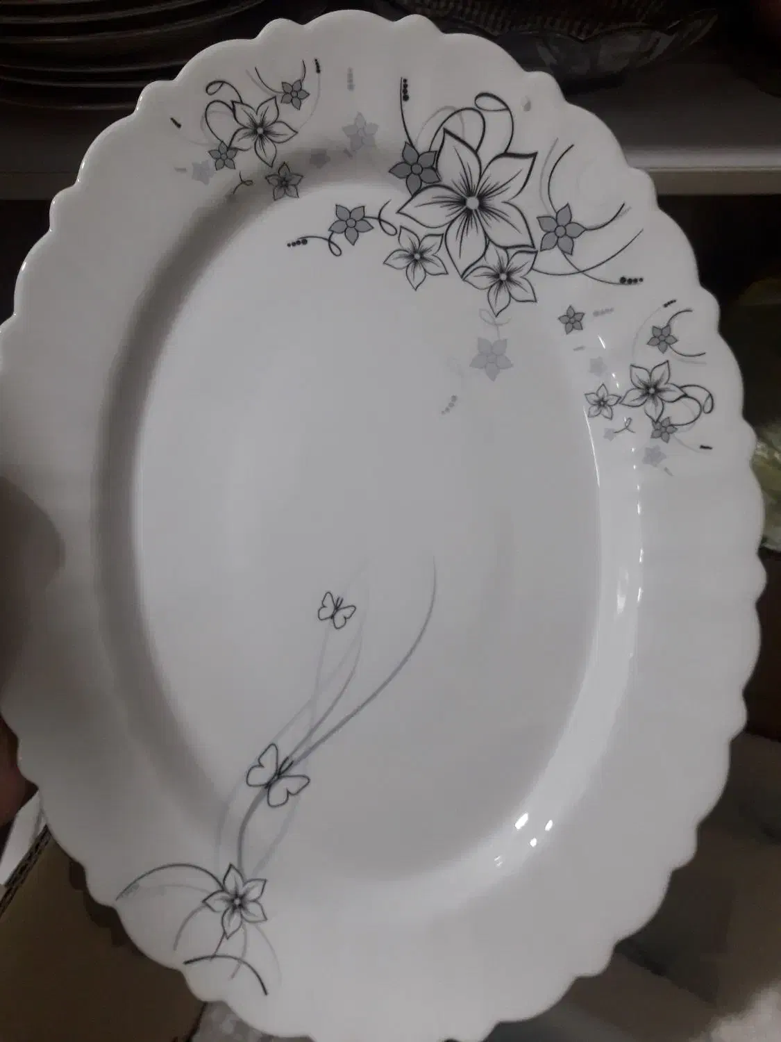 سرویس ۲۵ پارچه اپال گرد|ظروف سرو و پذیرایی|ری, ولی آباد|دیوار