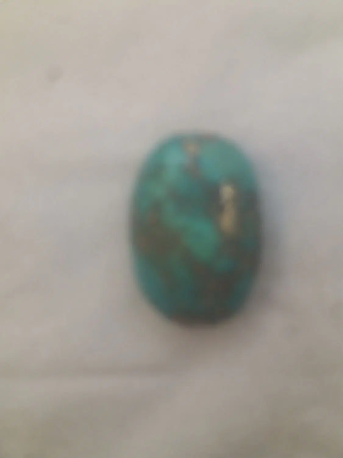 سنگ فیروزه و زیبادارای رگه نقره ای ورنگ آبی وسبز|جواهرات|کرمانشاه, |دیوار