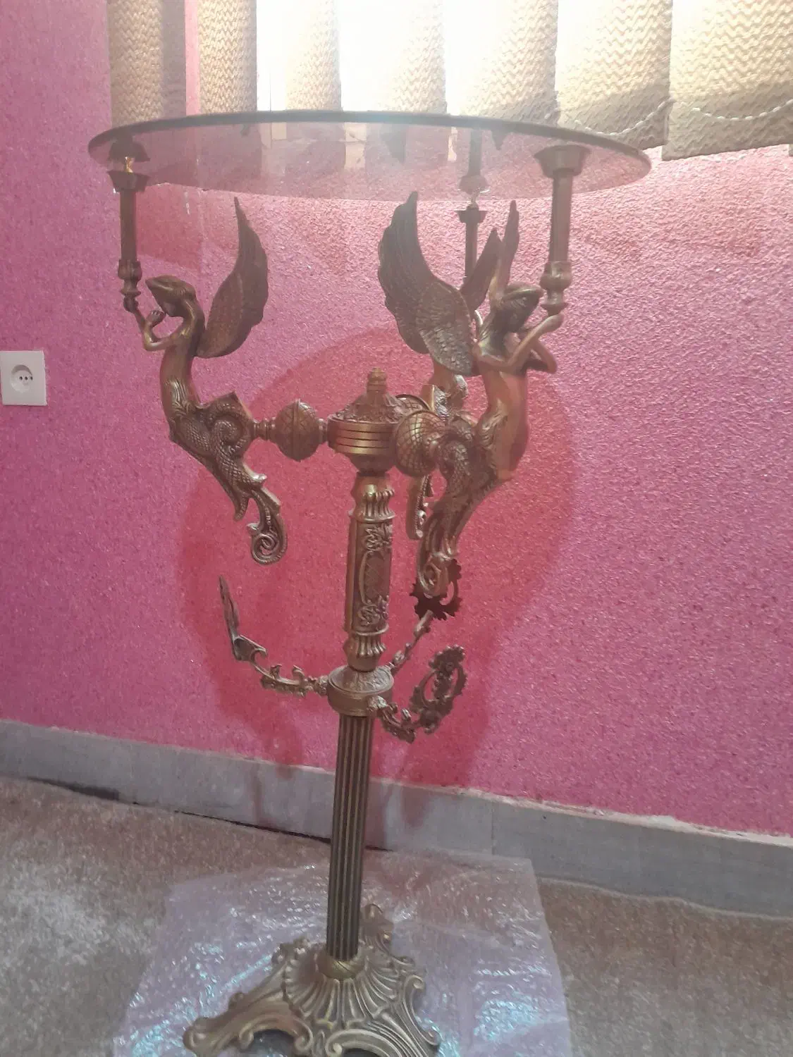 میز فرشته برنز|میز تلفن|همدان, |دیوار