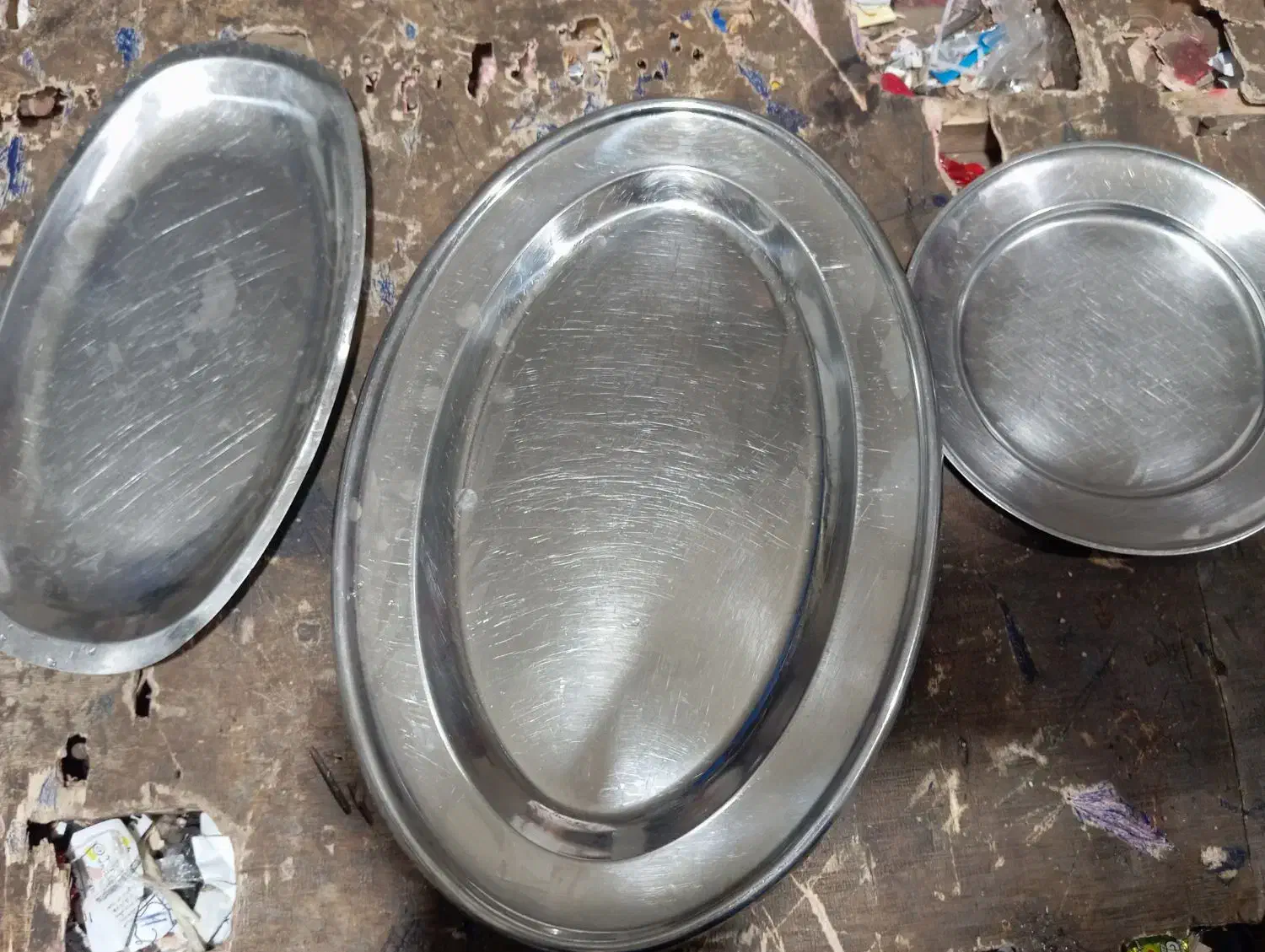 دیس ، بشقاب استیل|ظروف سرو و پذیرایی|آبادان, |دیوار