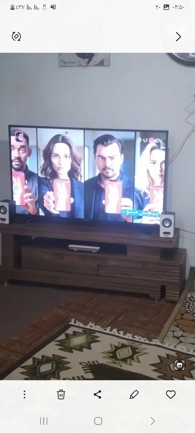 تلویزیون ۵۵ اینچ. ایکس 55|تلویزیون و پروژکتور|رشت, دیانتی|دیوار