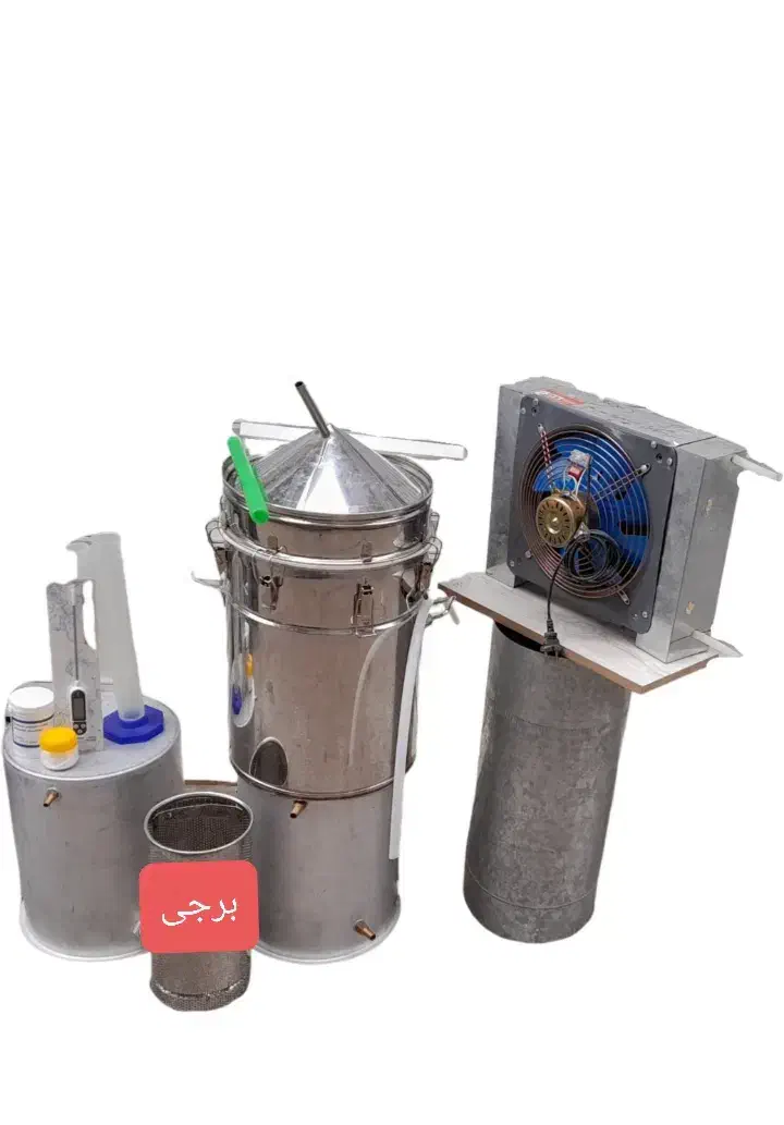 قفل هوا دو حبابه شش حبابه در گلابگیر عرقگیر|ظروف پخت‌وپز|مشهد, هدایت|دیوار