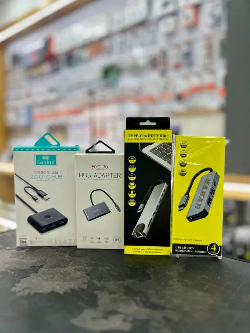 هاب yesido HUB USB - type C ADAPTER EARLDOM|لوازم جانبی موبایل و تبلت|شیراز, باغ تخت|دیوار