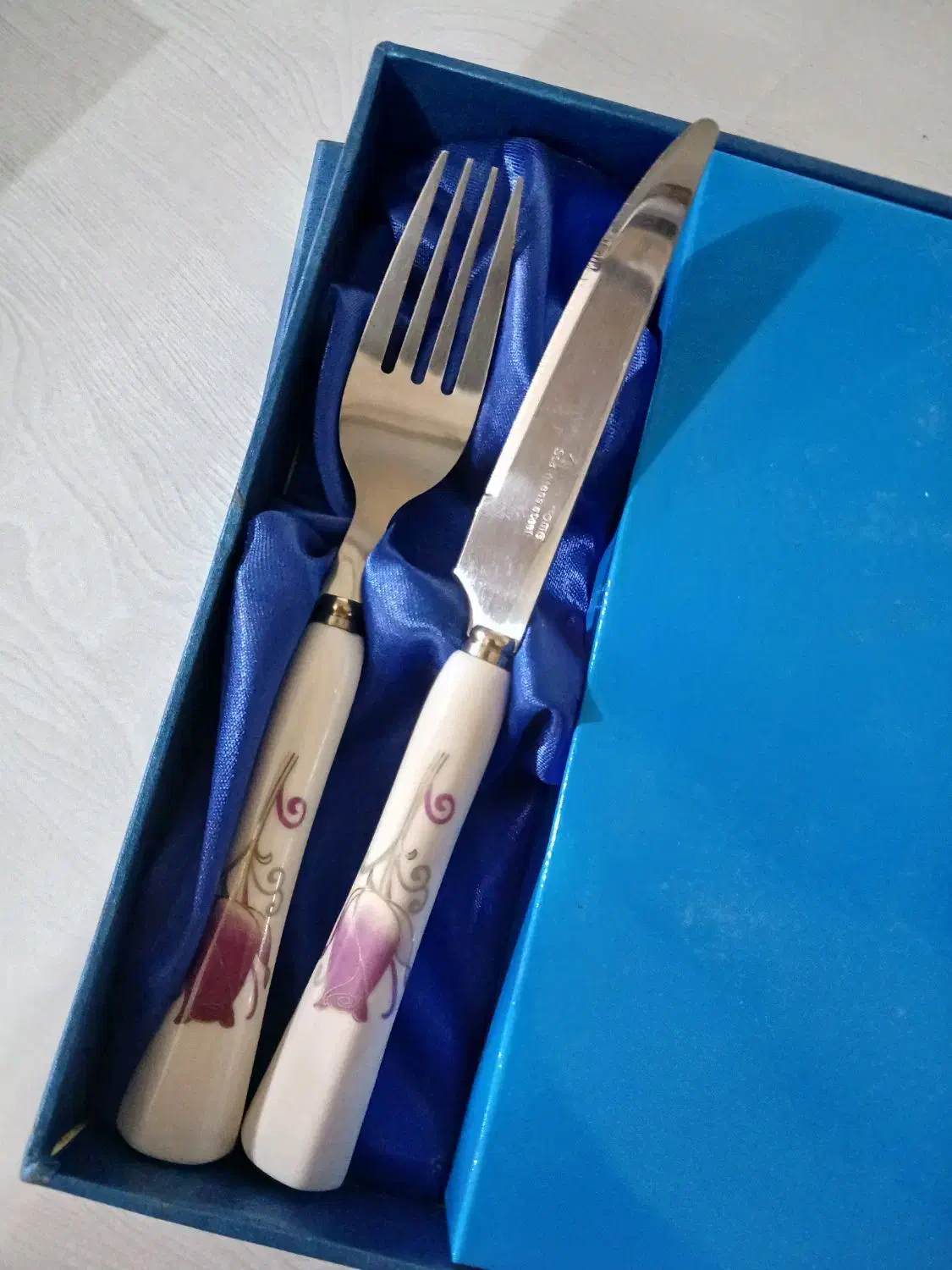 کاردوچنگال سرامیکی|ظروف سرو و پذیرایی|معصومیه, |دیوار