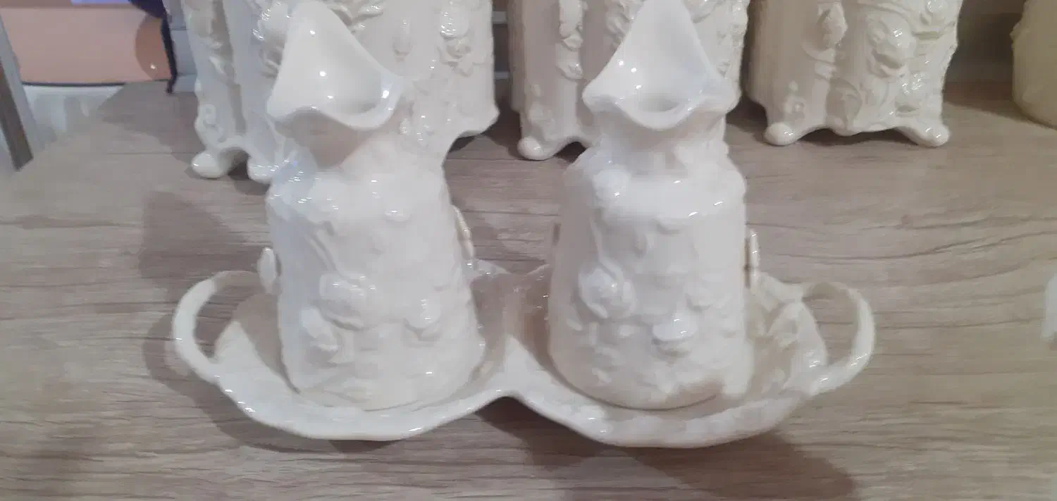 ظروف گل برجسته ی لمونژ|ظروف سرو و پذیرایی|کرج, شاهین‌ویلا|دیوار