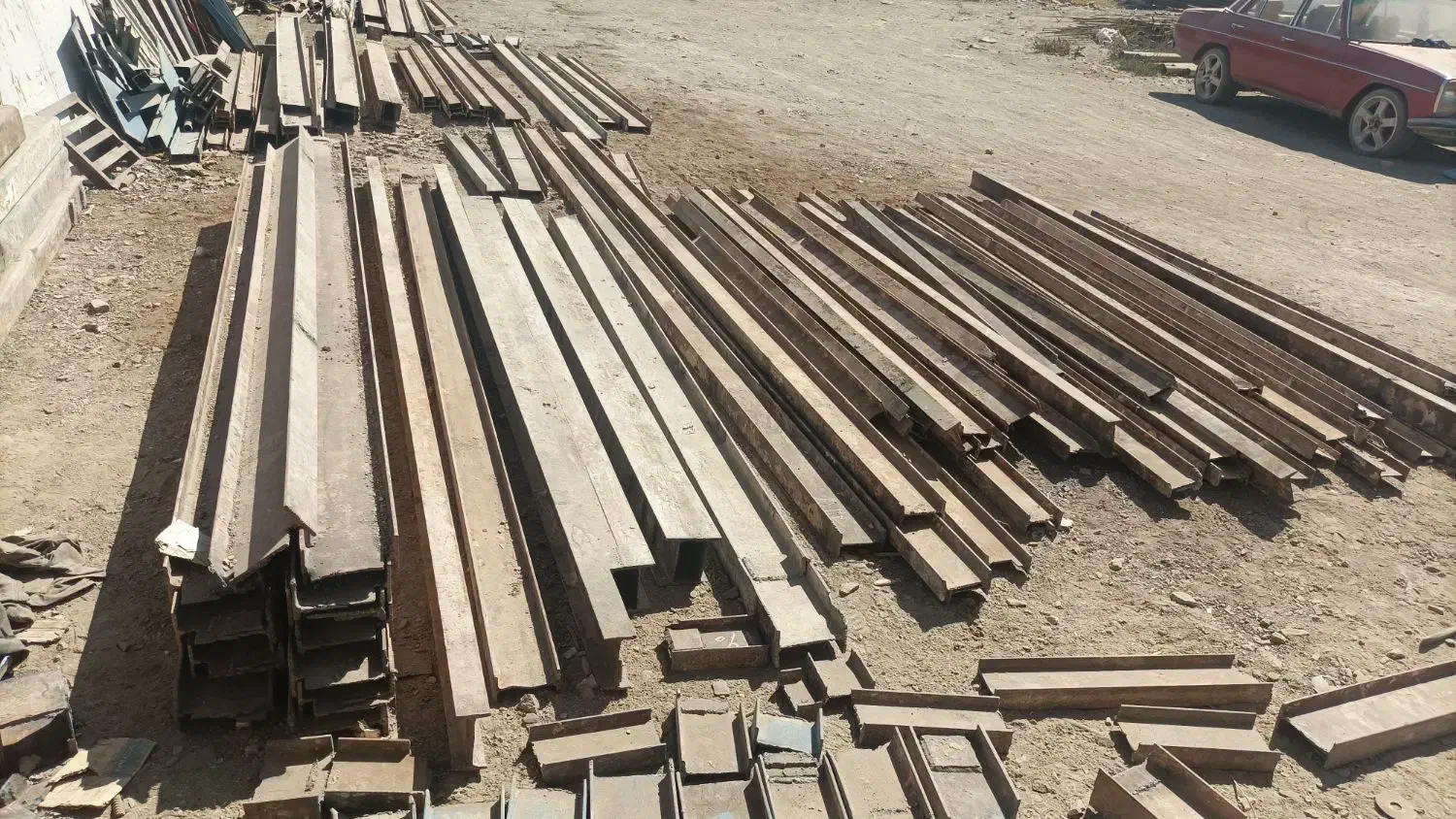 تیرآهن مستعمل قوطی|عمدهفروشی|مشهد, نیزه|دیوار