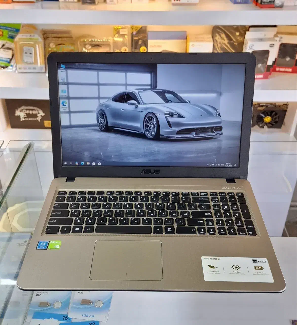 * بازار لپتاپ * ایسوس نسل جدید با گرافیک ۲گیگ مجزا|رایانه همراه|ساوه, |دیوار