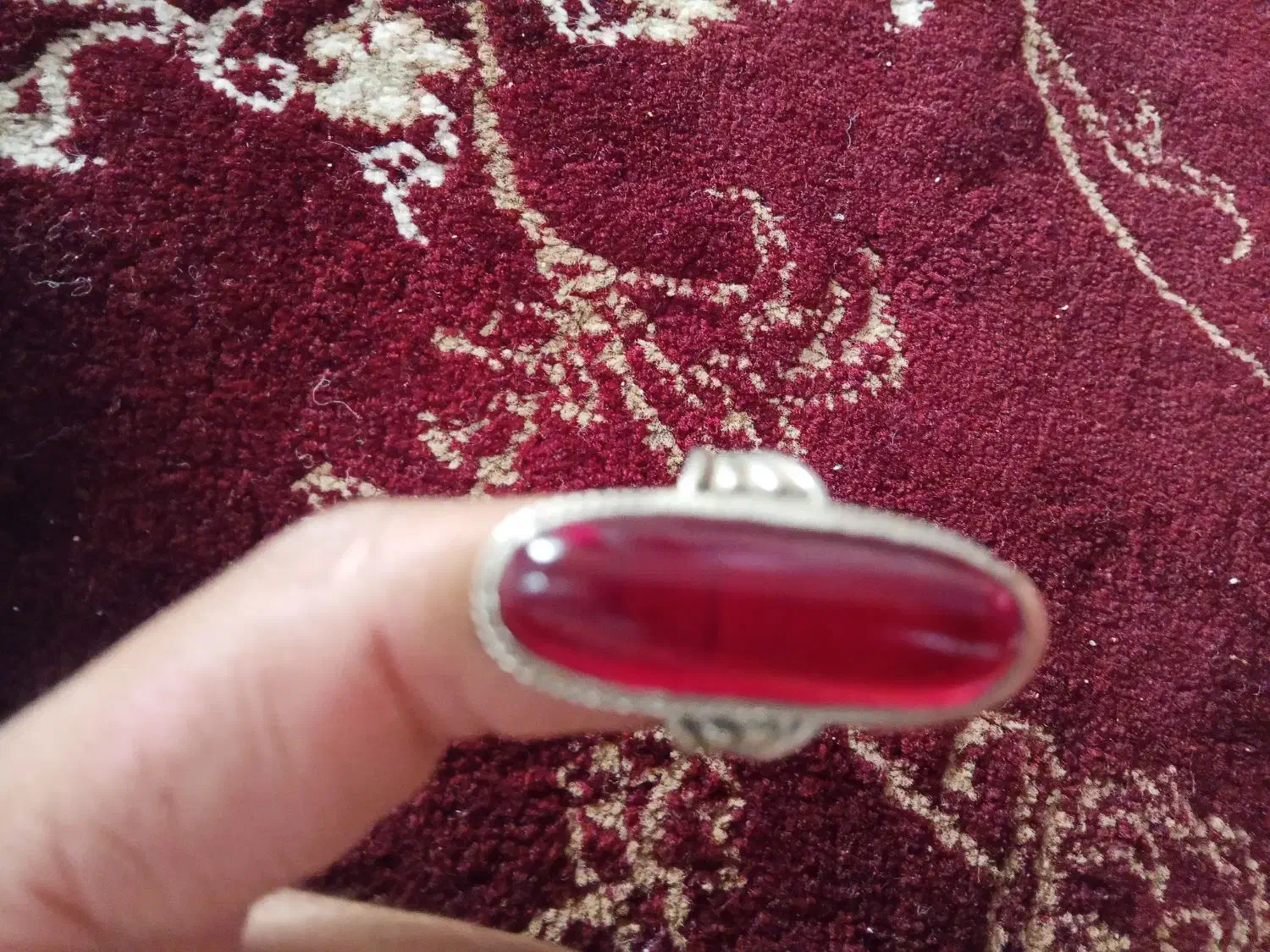 انگشتر فقط معامله با زنجیر گردن بند|بدلیجات|کرمان, |دیوار