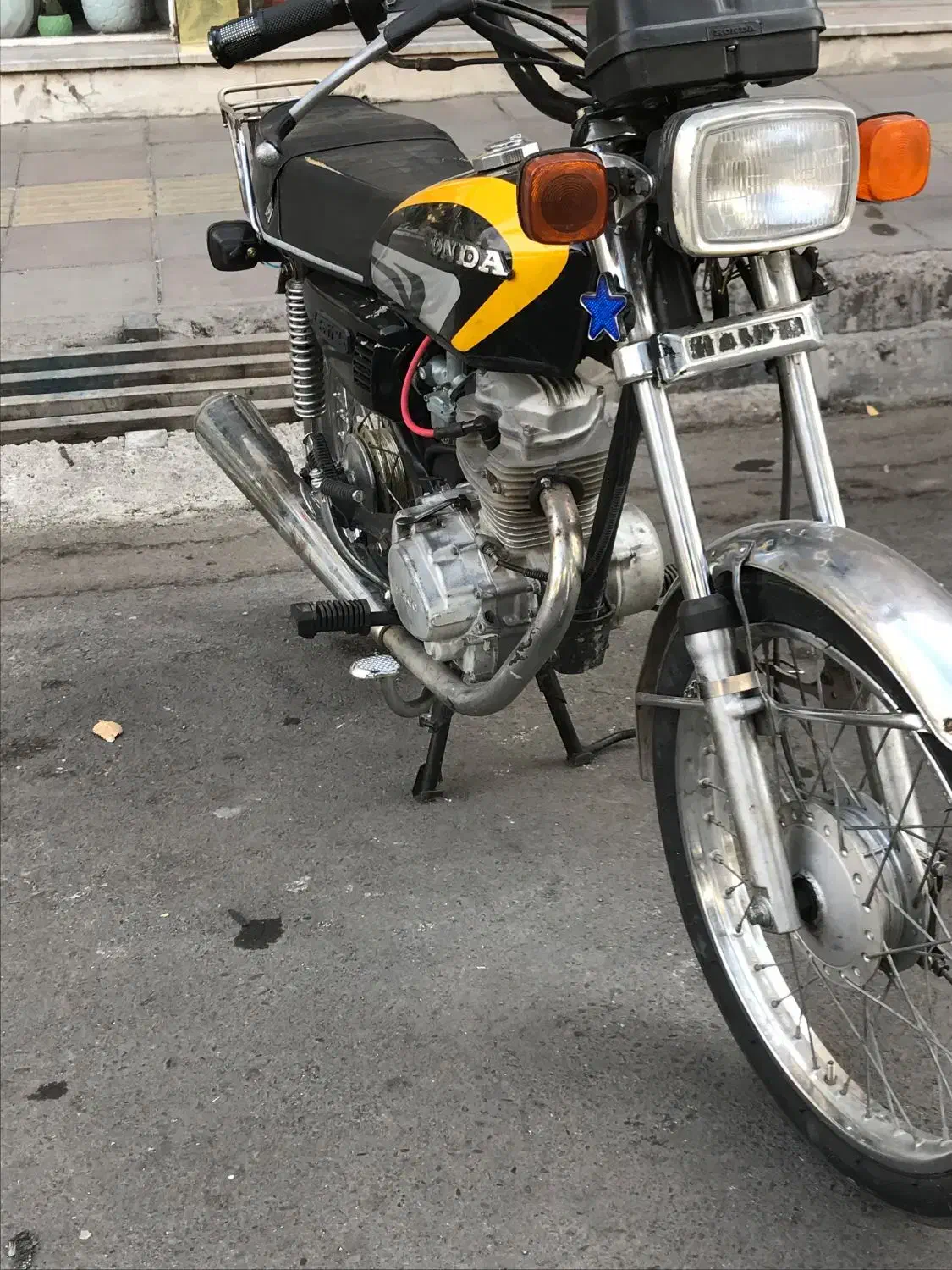 هندا ۹۵ زیگما مزایده|موتورسیکلت|قدس, شهرقدس|دیوار