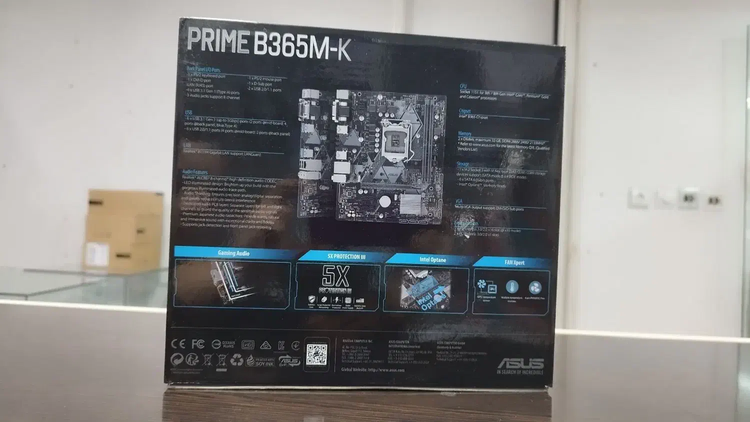 مادربورد ASUS PRIME B365M-K|قطعات و لوازم جانبی رایانه|بندر ماهشهر, |دیوار