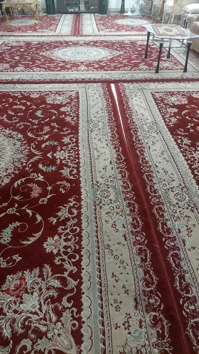 ۵ عدد فرش یک طرح و مدل|فرش|نیشابور, شهرک قدس|دیوار