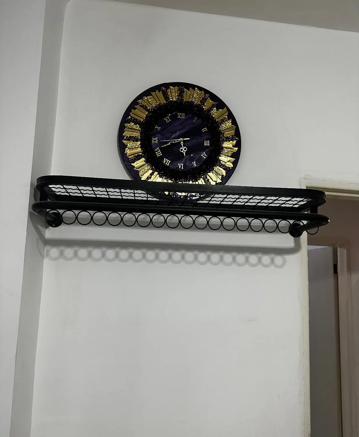 رگال لباس دیواری|کتابخانه، شلف، قفسههای دیواری|ایلام, |دیوار