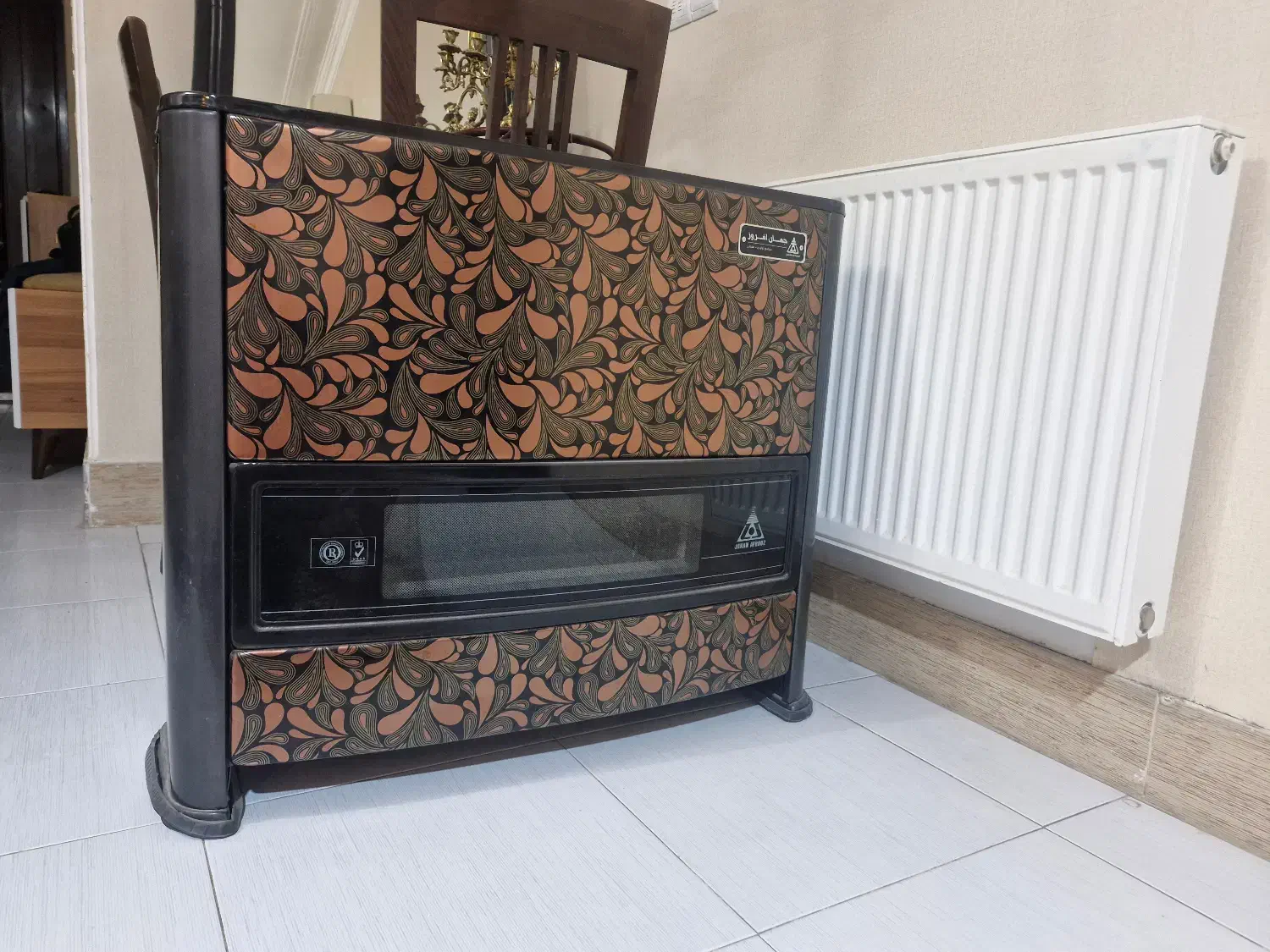 بخاری گازی|بخاری، هیتر، شومینه|قم, باغ کرباسی|دیوار