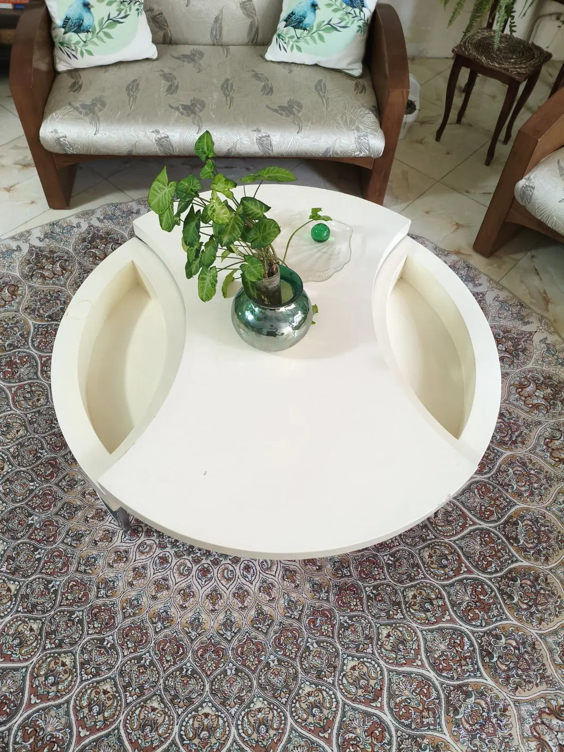 میز جلو مبلی کم جا . دو حالته . چرخشی .باکس دار|مبلمان خانگی و میز عسلی|تهران, هوانیروز|دیوار