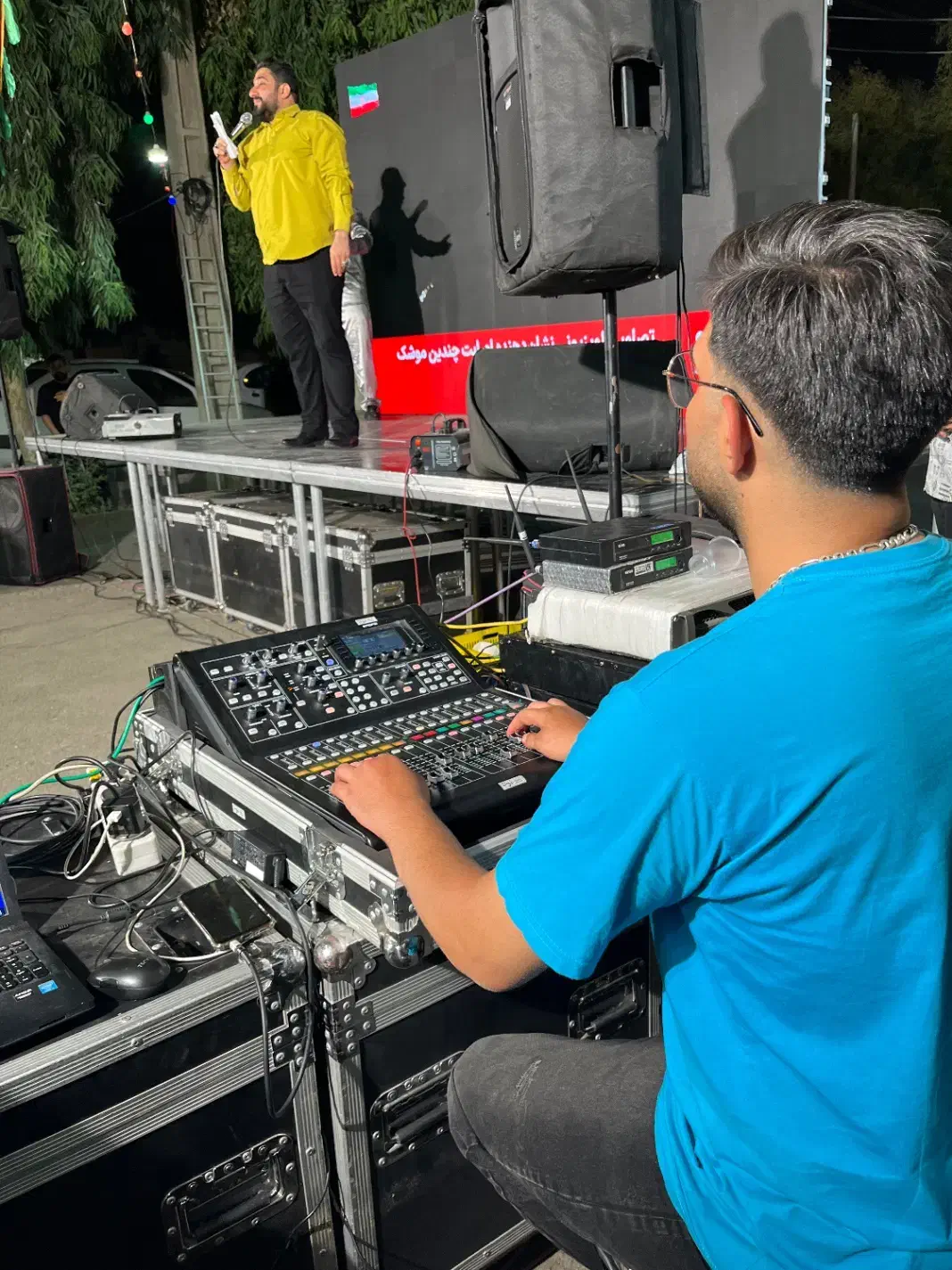 کرایه سیستم صوت کرایه باند میکسر و صدابرداری|خدمات پذیرایی، مراسم|قم, عمار یاسر|دیوار