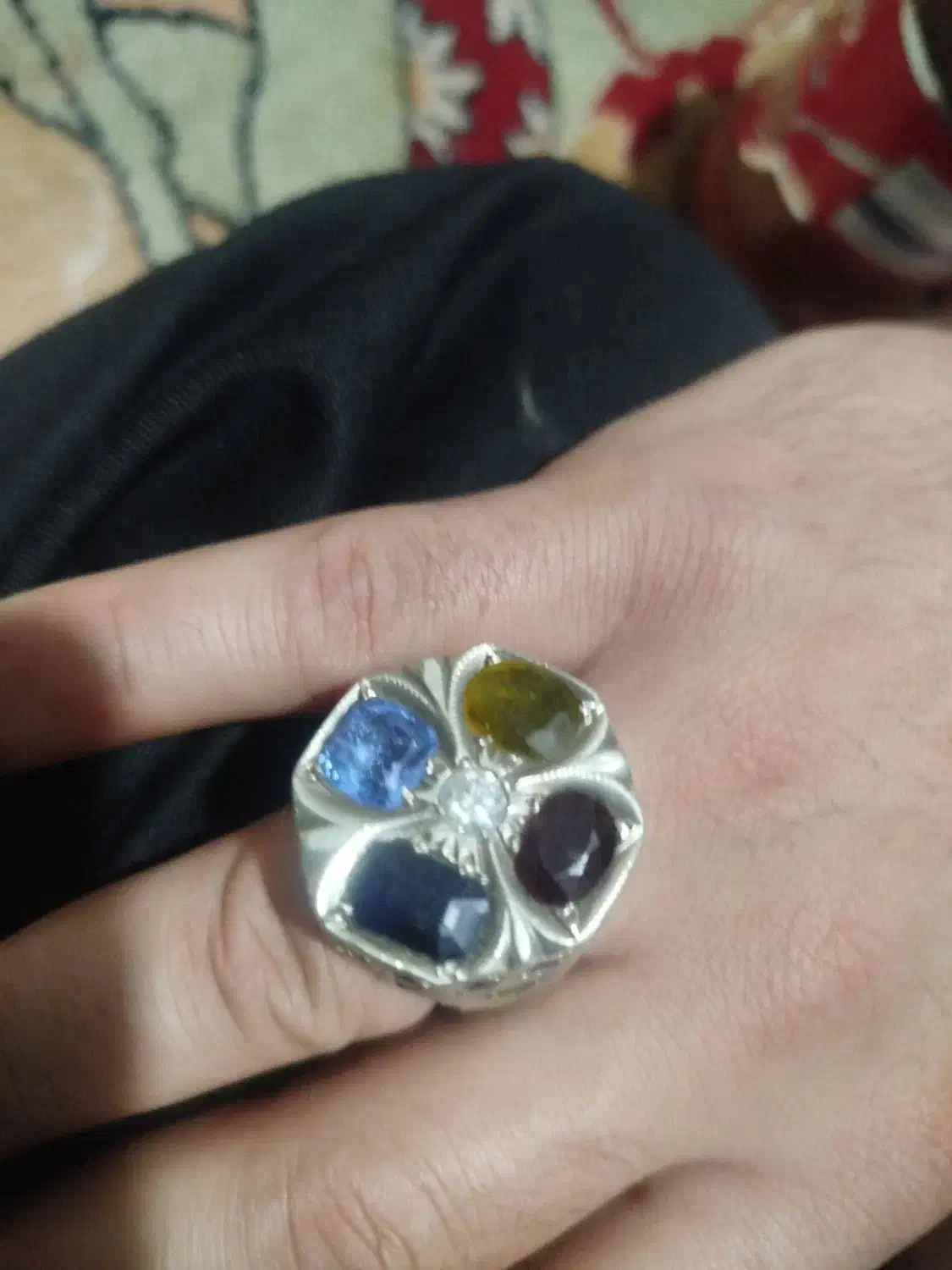 انگشتر جواهراتی درجه|جواهرات|یزد, |دیوار