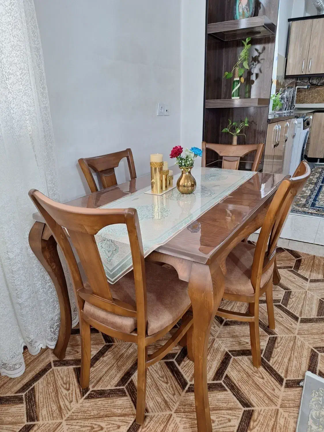 میز ناهارخوری|میز و صندلی غذاخوری|اسفراین, |دیوار