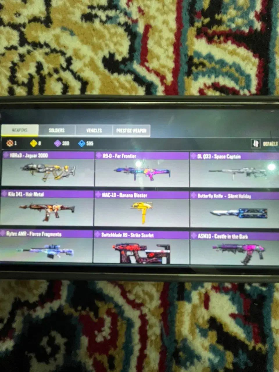 اکانت کالاف تک سیو لول ۴۰۰ ریجن هند|کنسول، بازی ویدئویی و آنلاین|مبارکه, |دیوار