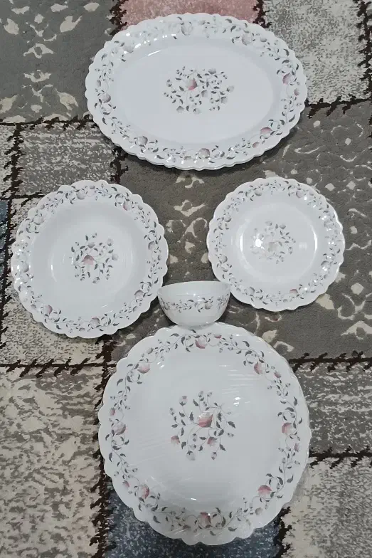 سرویس ارکوپال ۶ نفره|ظروف سرو و پذیرایی|هشتگرد, فاز ۷ مهستان|دیوار