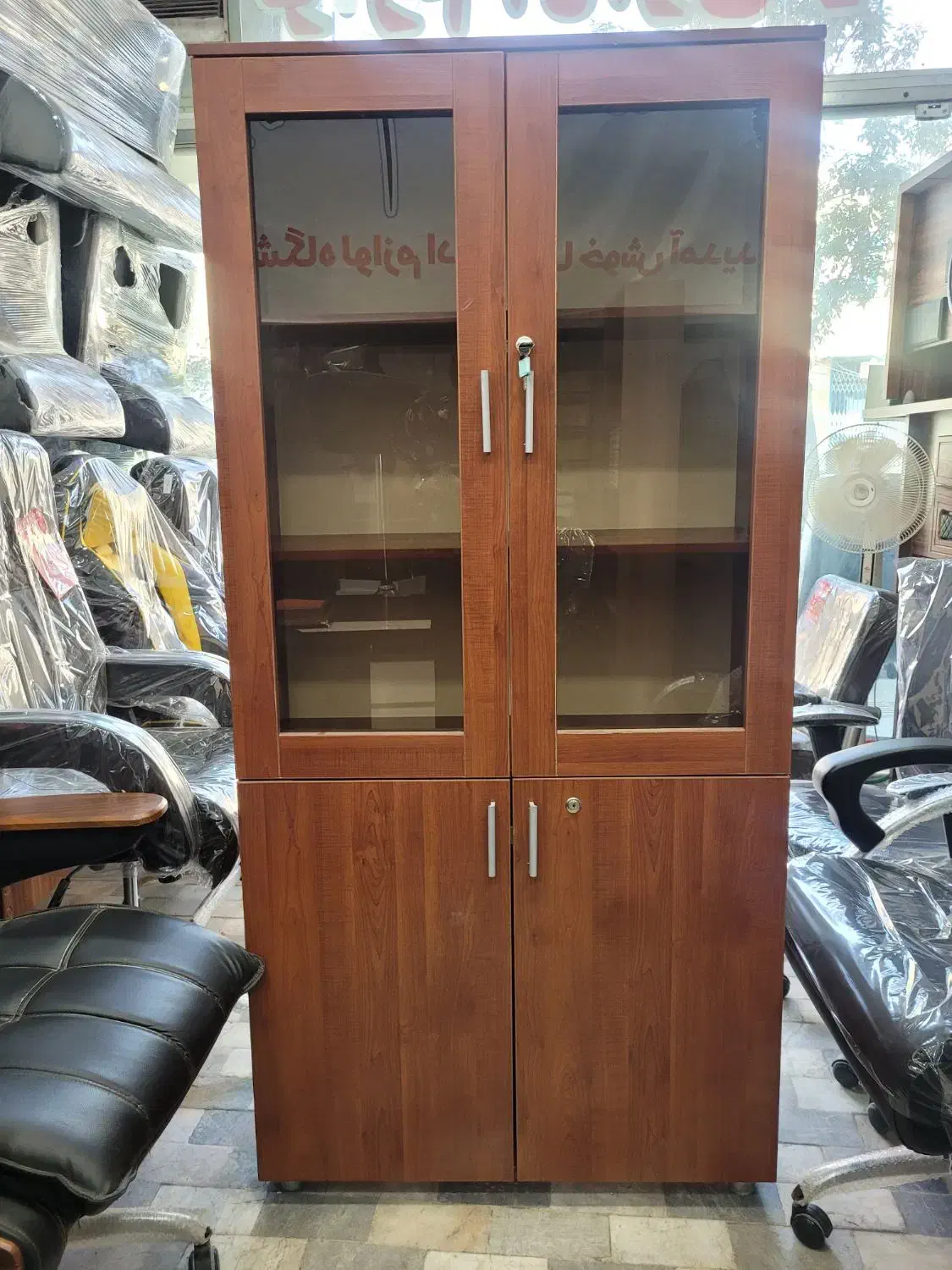 کتاب خانه فول MDF|کتابخانه، شلف، قفسه‌های دیواری|قم, نیروگاه|دیوار