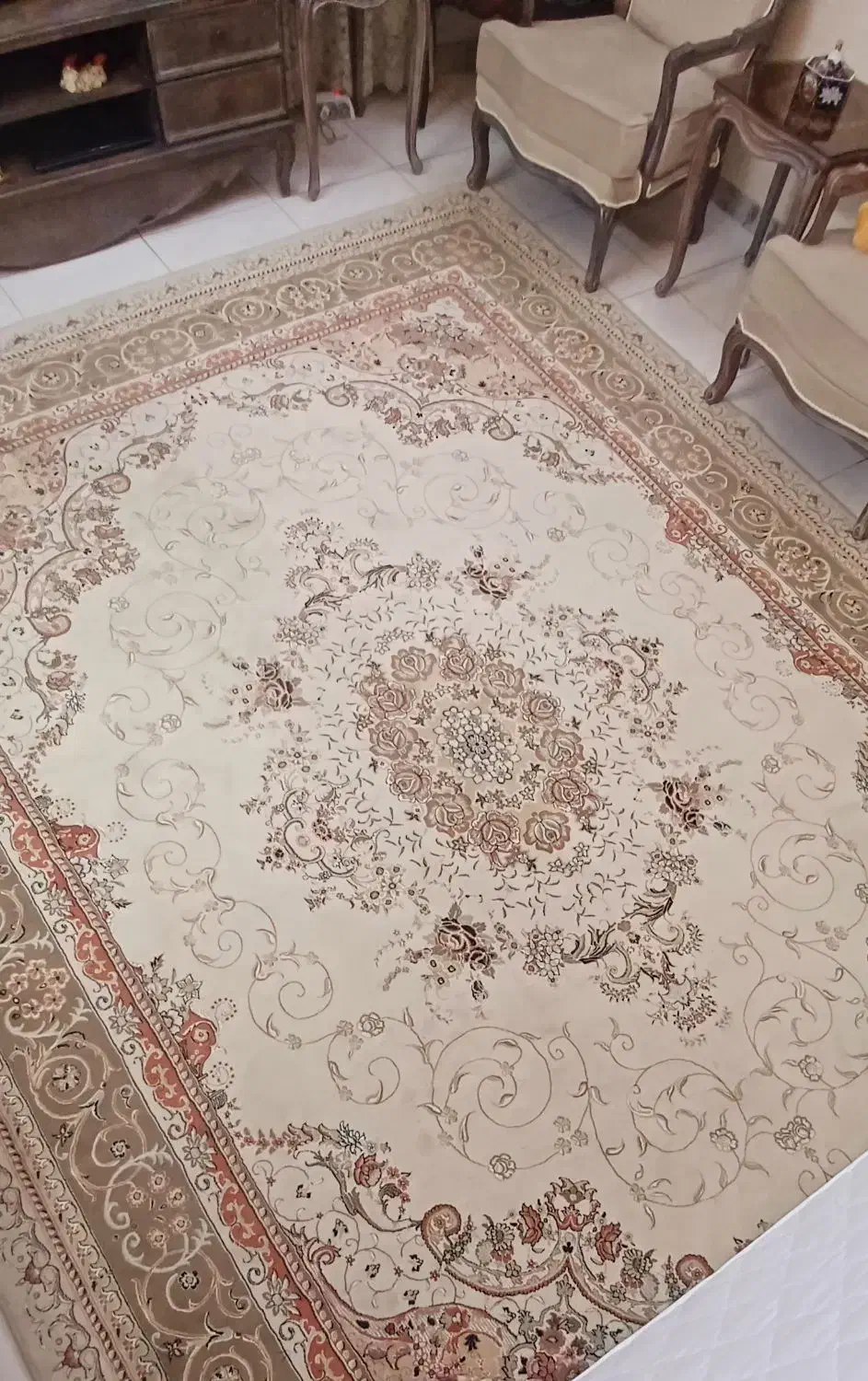 دو تخته فرش ماشینی|فرش|تهران, مینای شمالی (مخبر)|دیوار