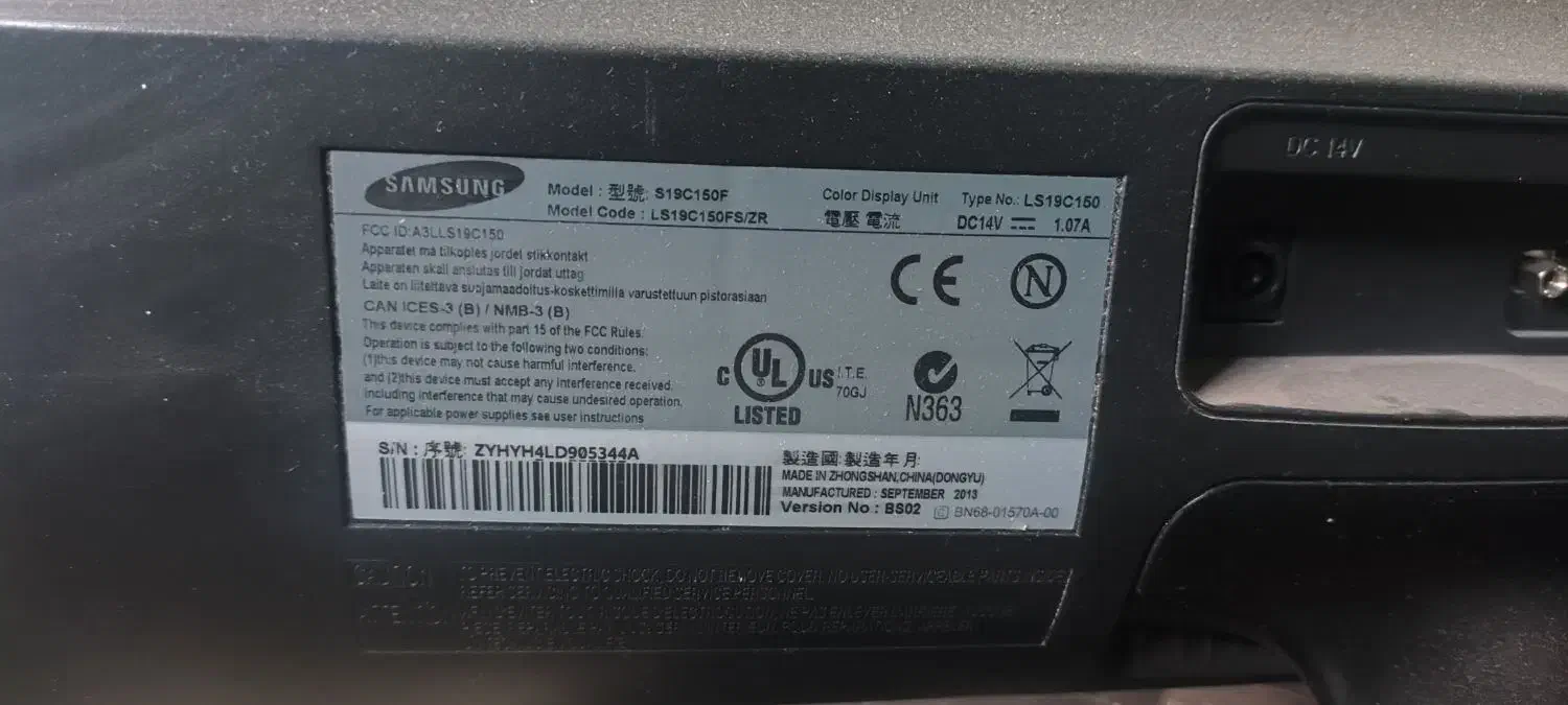 مانیتور سامسونگ 19 اینچ ips|قطعات و لوازم جانبی رایانه|تهران, شمیران‌نو|دیوار