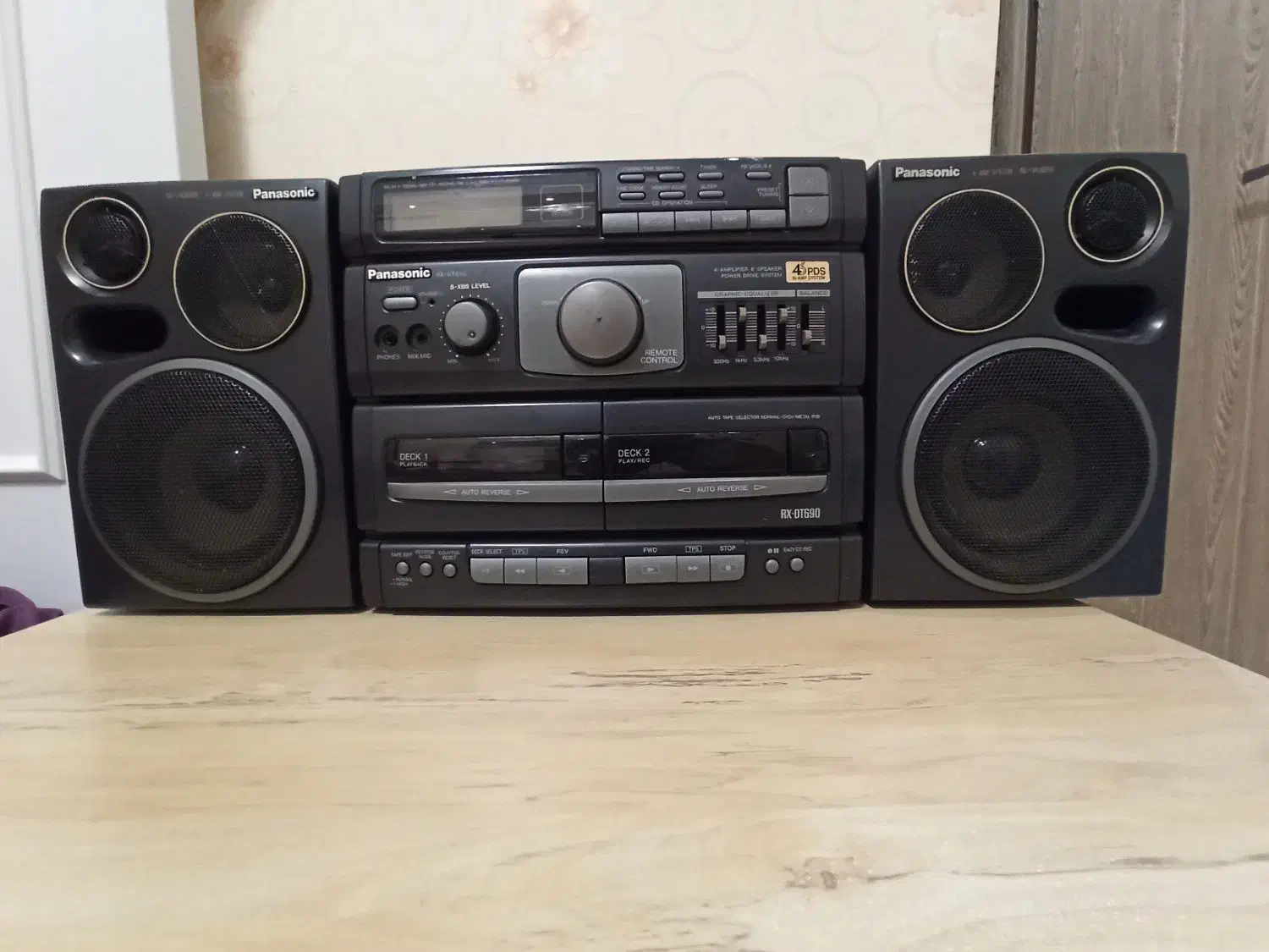 استریو پخش پاناسونیک|سیستم صوتی خانگی|رشت, گلسار|دیوار