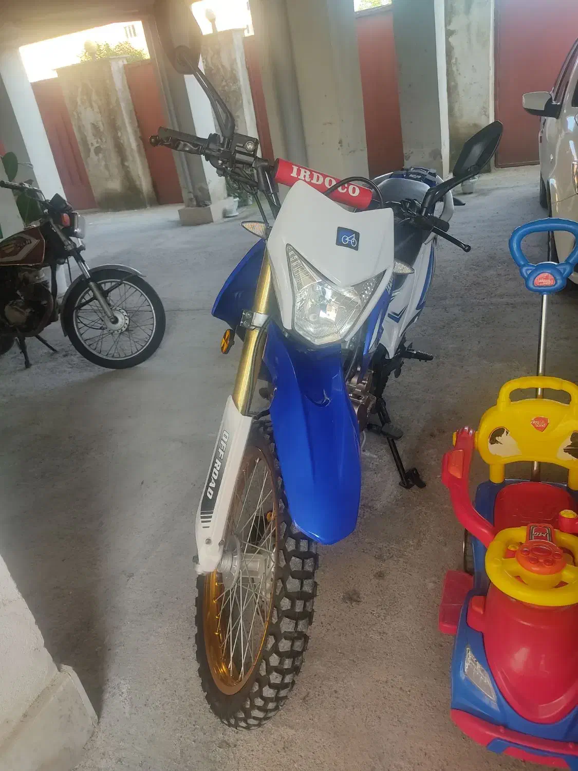 موتور تریل230|موتورسیکلت|رشت, پل تالشان|دیوار