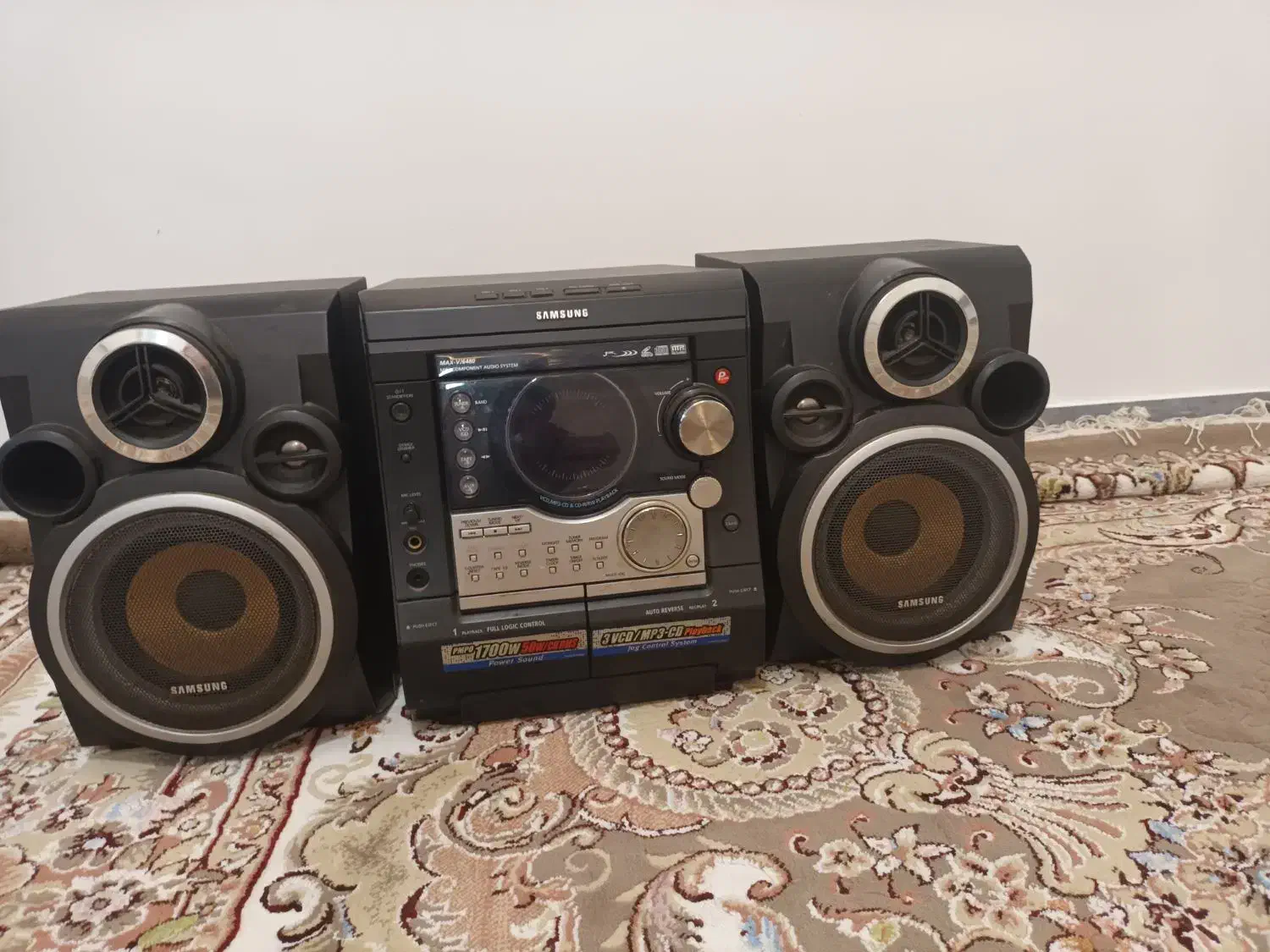 سی دی رادیو کاست سه تا با هم در یه جا سامسونگ|سیستم صوتی خانگی|رشت, کوی امام رضا|دیوار