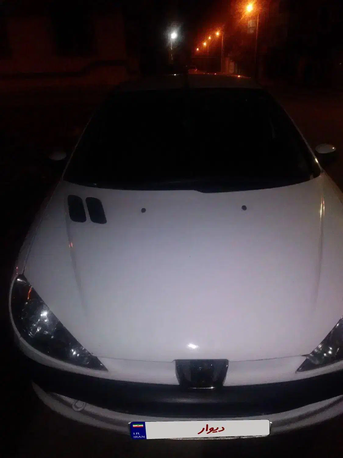 ۲۰۶ اس دی مدل ۹۸ سفید|خودرو سواری و وانت|بوئین زهرا, |دیوار