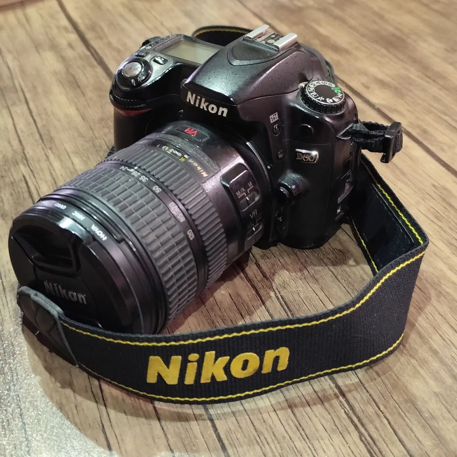 دوربین Nikon D80 با لنز Nikon 24-120mm ED VR|دوربین عکاسی و فیلم‌برداری|مشهد, امیریه|دیوار