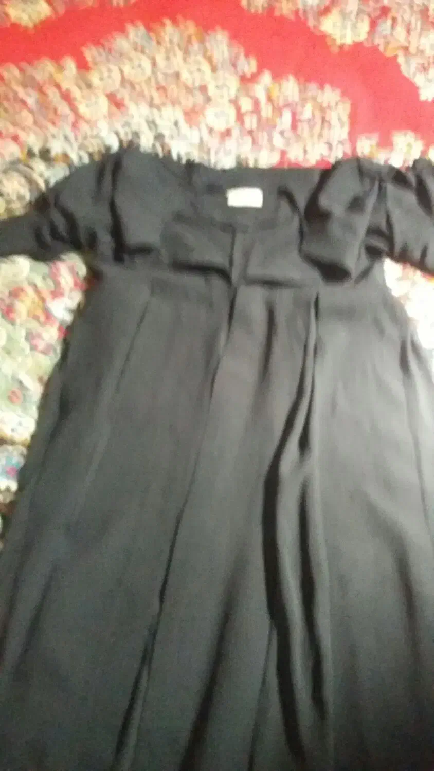 مانتو مشکی مدل دار|لباس|سرپل ذهاب, |دیوار