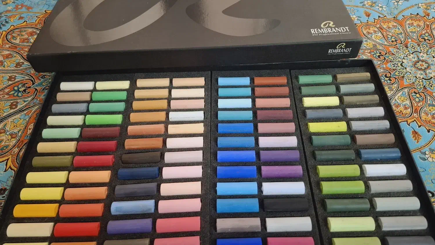 پاستل 120 رنگ نیمه|لوازم التحریر|گرگان, |دیوار