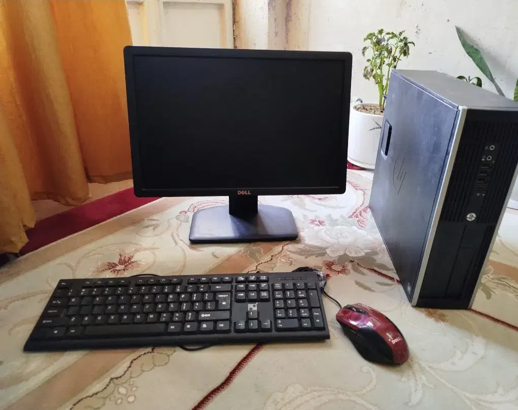 کامپیوتر  HP ۴هسته ای|رایانه رومیزی|اهواز, نادری|دیوار